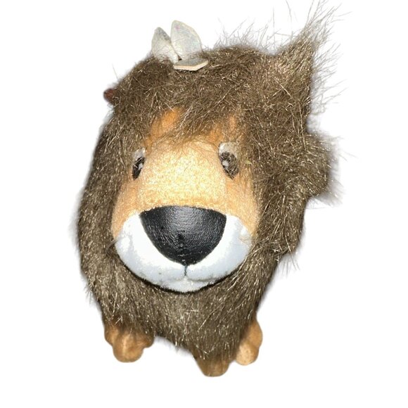 Vintage Rudolph and the Island of Misfit Toys King Moonracer Lion Stuffed Plush - Picture 2 of 6